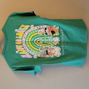 Simply Southern Lucky Gnome Tee - Medium